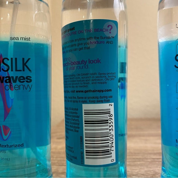Sunsilk Waves of Envy Sea Mist spray NWT - Three (3) Bottles - Picture 3 of 5